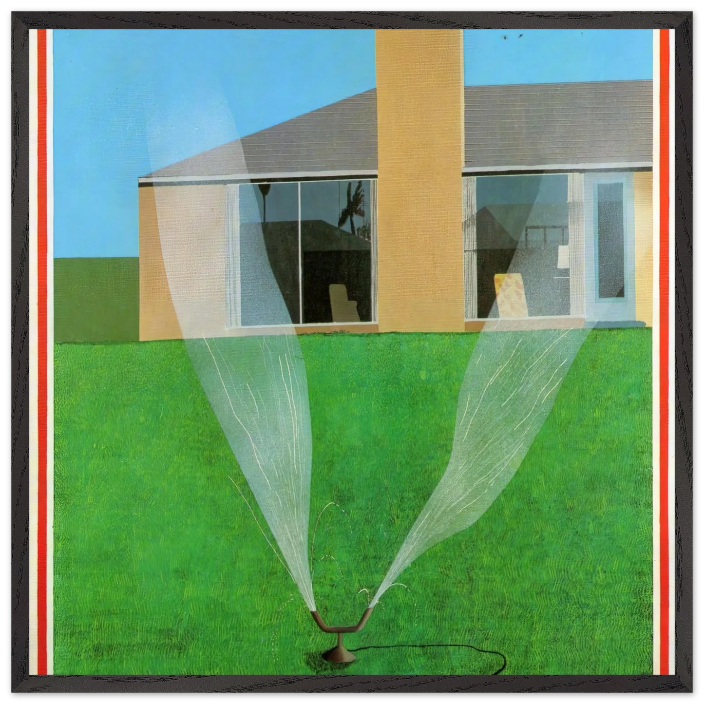 David Hockney - David Hockney Wall art - 20x25 cm / 8x10 inches - Fine Art Poster-canvas - -