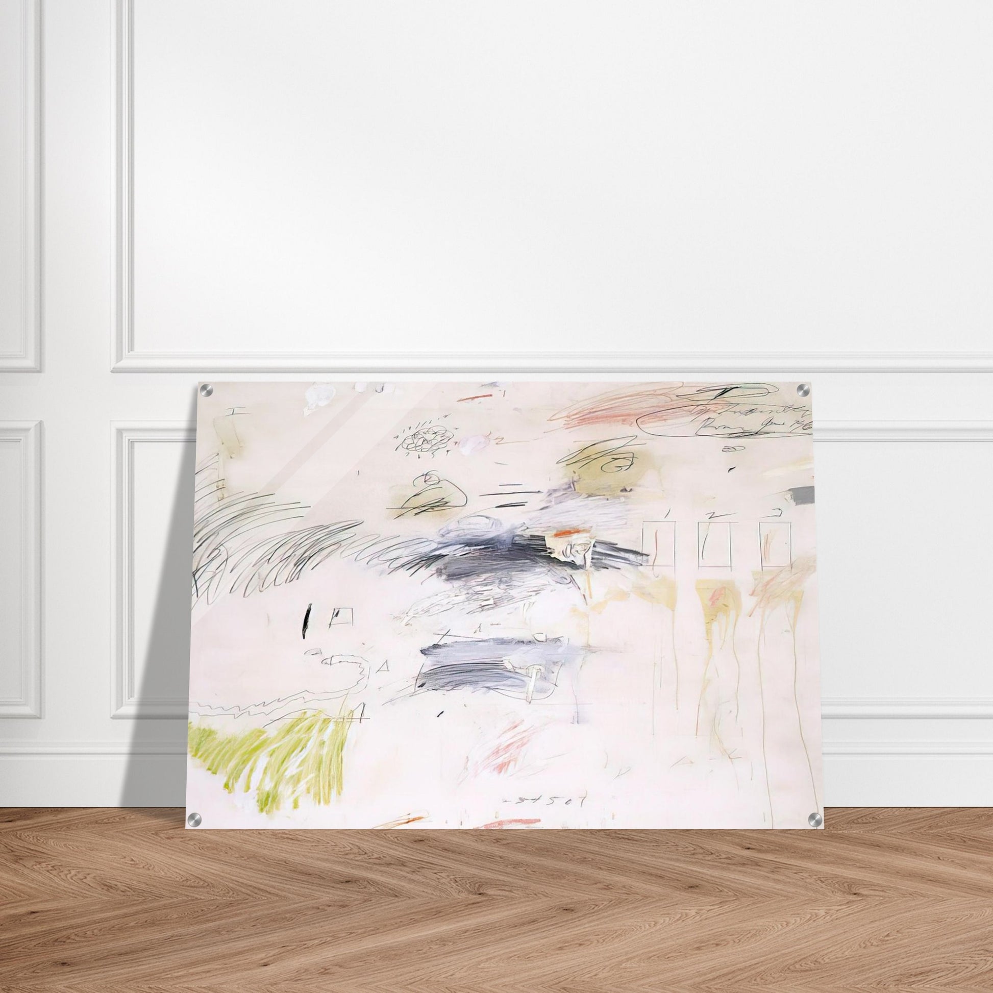 Untitled, Rome - Cy Twombly Acrylic Print - 70x100 cm / 28x40″ inches