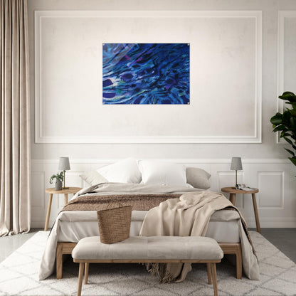 Eaux vives - 1979 - Alfred Manessier Acrylic Print - 70x100 cm / 28x40″ inches | Alfred Manessier Wall Art | Alfred Manessier Prints