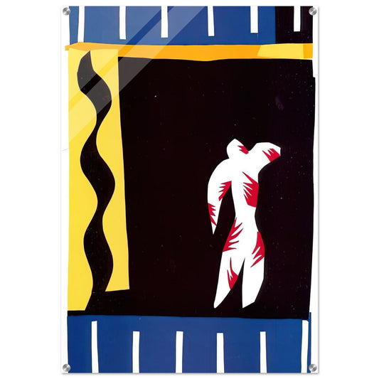 THE CLOWN 1943 - Henri Matisse Acrylic Print - 70x100 cm / 28x40″ inches