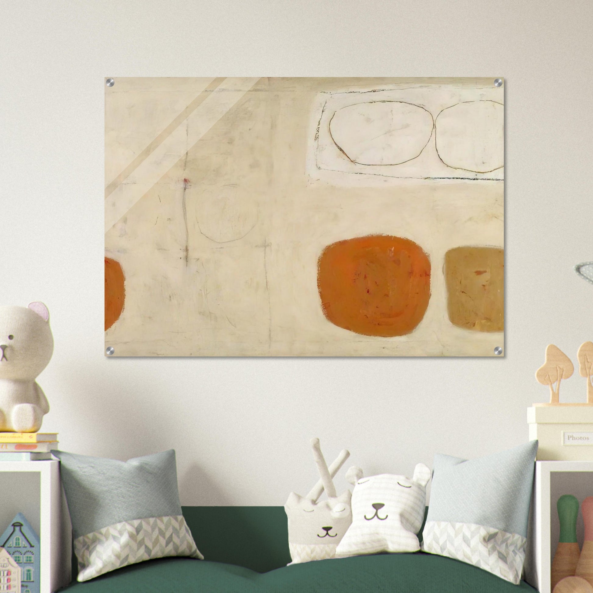 Painting - 1959 - William Scott Acrylic Print - 70x100 cm / 28x40″ inches