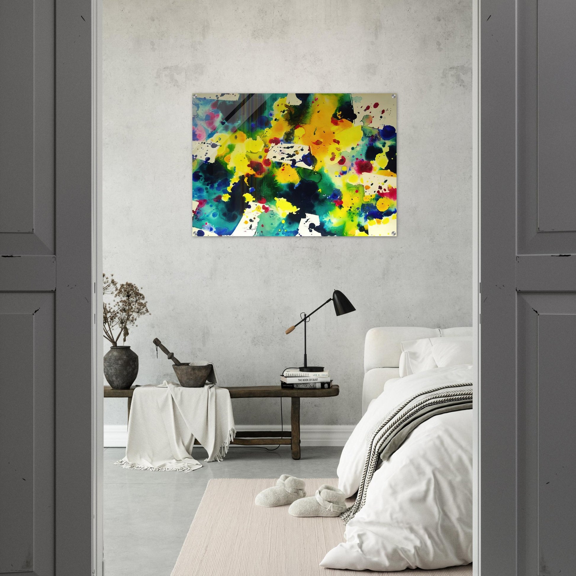 Tokyo - Sam Francis Acrylic Print - 70x100 cm / 28x40″ inches