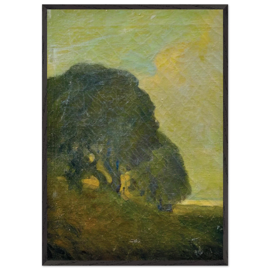 Landscape - Tonalism - Xavier Martinez 70x100 cm / 28x40 inches Framed Art Print – Black Wooden Frame