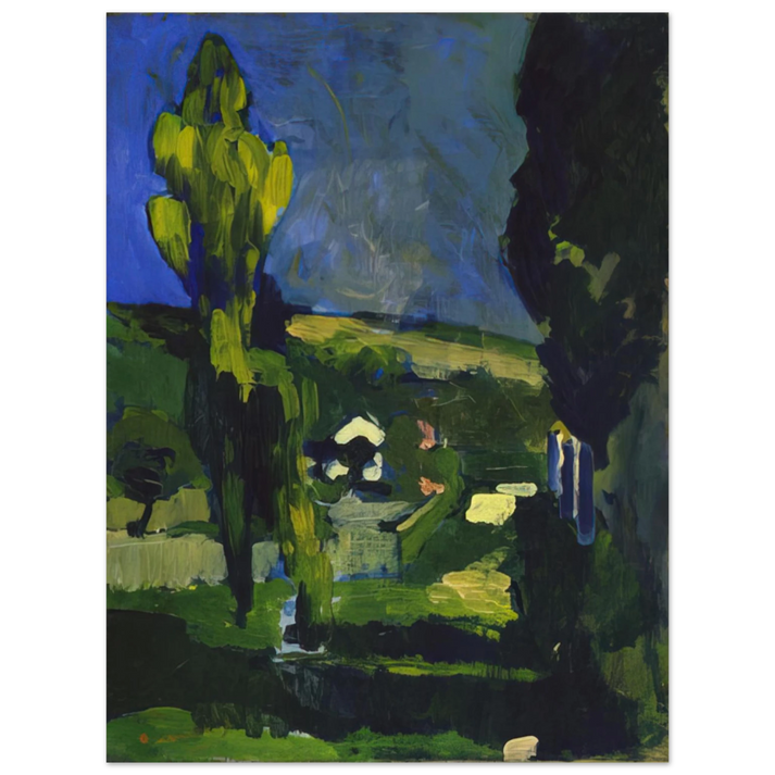 Andre Derain - POPLARS 1900  75x100 cm / 30x40inches Fine Art Poster