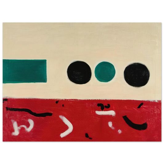 Adolph Gottlieb - Movement East to West - 1956  75x100 cm / 30x40inches Fine Art Poster