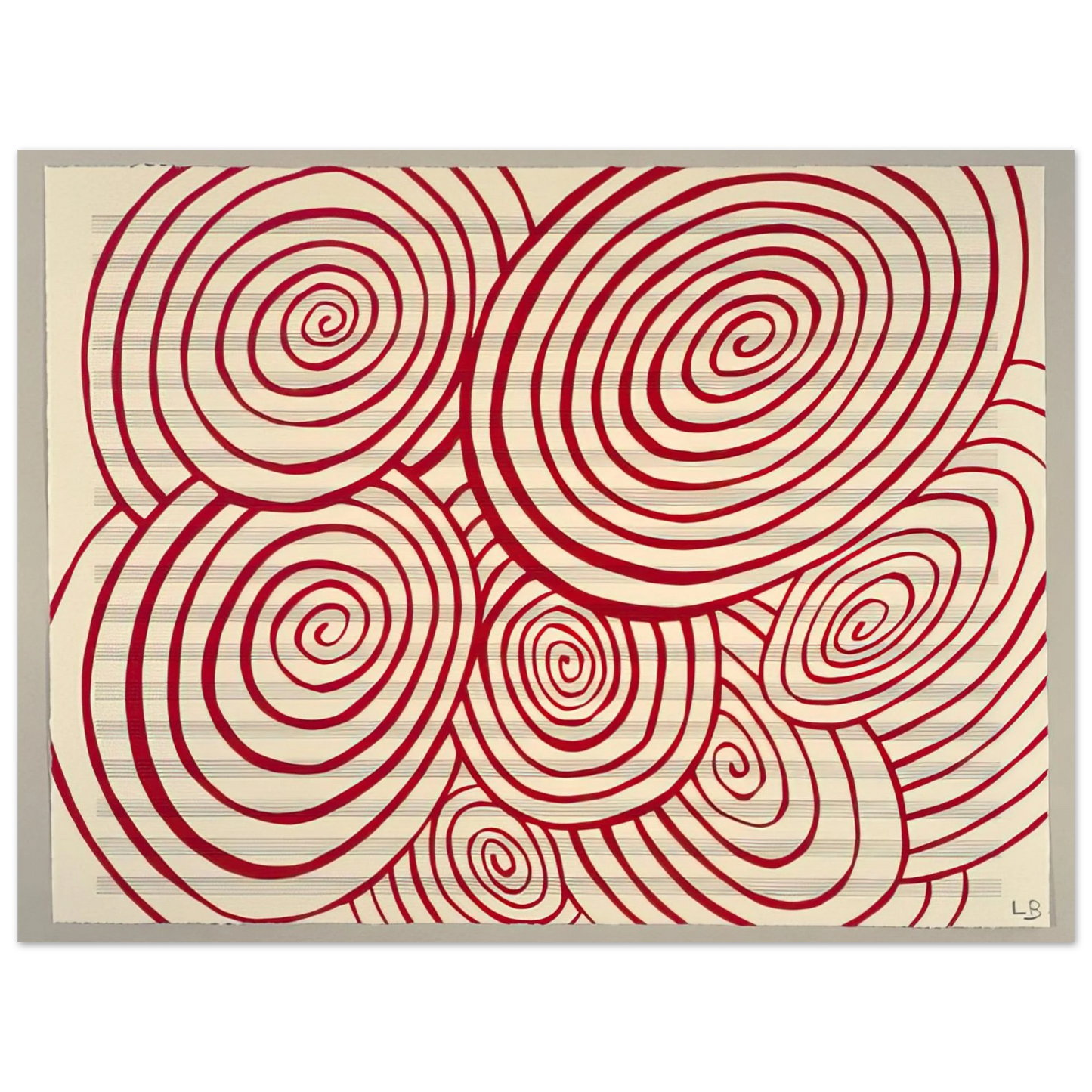 Louise Bourgeois - FUGUE 2003  75x100 cm / 30x40inches Fine Art Poster