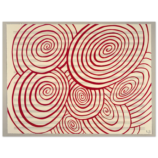 Louise Bourgeois - FUGUE 2003  75x100 cm / 30x40inches Fine Art Poster