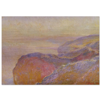 At Val-Saint-Nicolas near Dieppe in the Morning - claude monet Brushed Aluminum Print - 70x100 cm / 28x40 inches | claude monet Aluminum Print | claude monet Prints