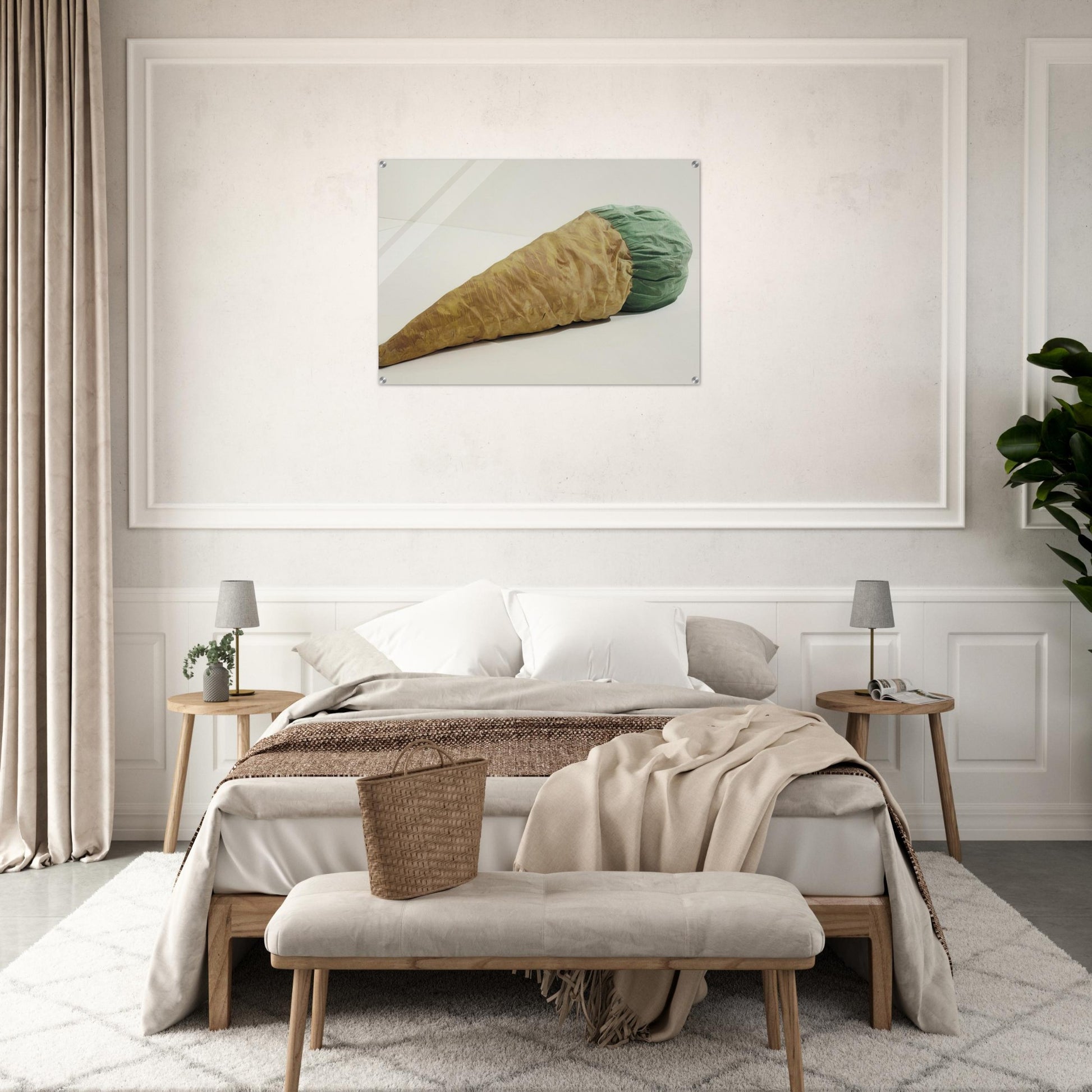 FLOOR CONE 1962 - Claes Oldenburg Acrylic Print - 70x100 cm / 28x40″ inches
