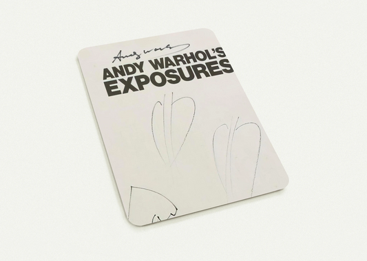 Butterfly Hearths  Andy Warhol's Exposures  By Andy Warhol Pack of 10 Post Cards | Andy Warhol Post Cards | A6 (10.5 x 14.8 cm) - 4.1 x 5.8 inches