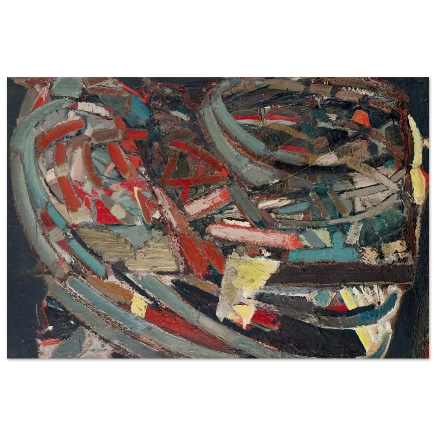 Nicolas de Stael - Composition - 1947 Fine Art Poster