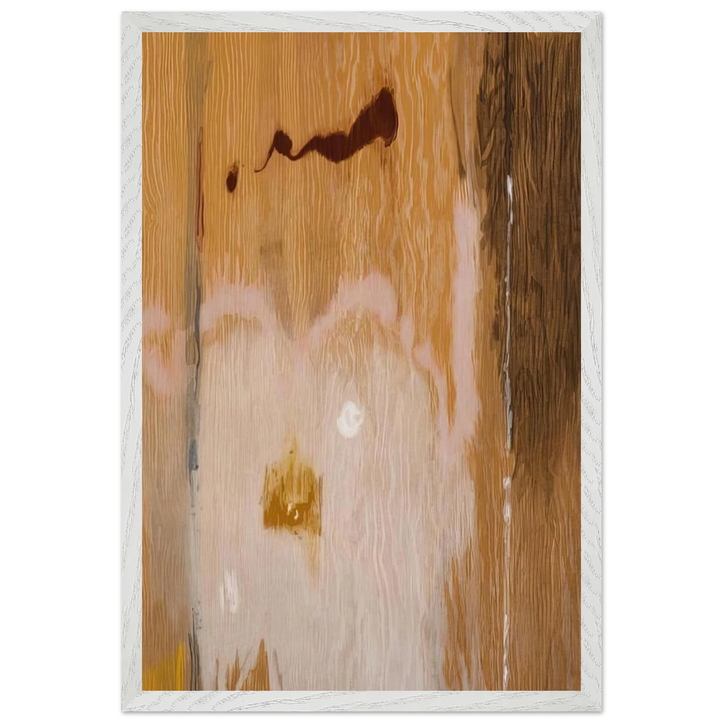 Helen Frankenthaler - Tales of Genji VI - 1998 Wall art - 45x60 cm / 18x24 inches - Premium Wooden Framed Poster With Fine Art Paper-canvas - Wood frame