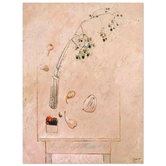 Morris Graves - August Still Life - 1952  75x100 cm / 30x40inches Fine Art Poster
