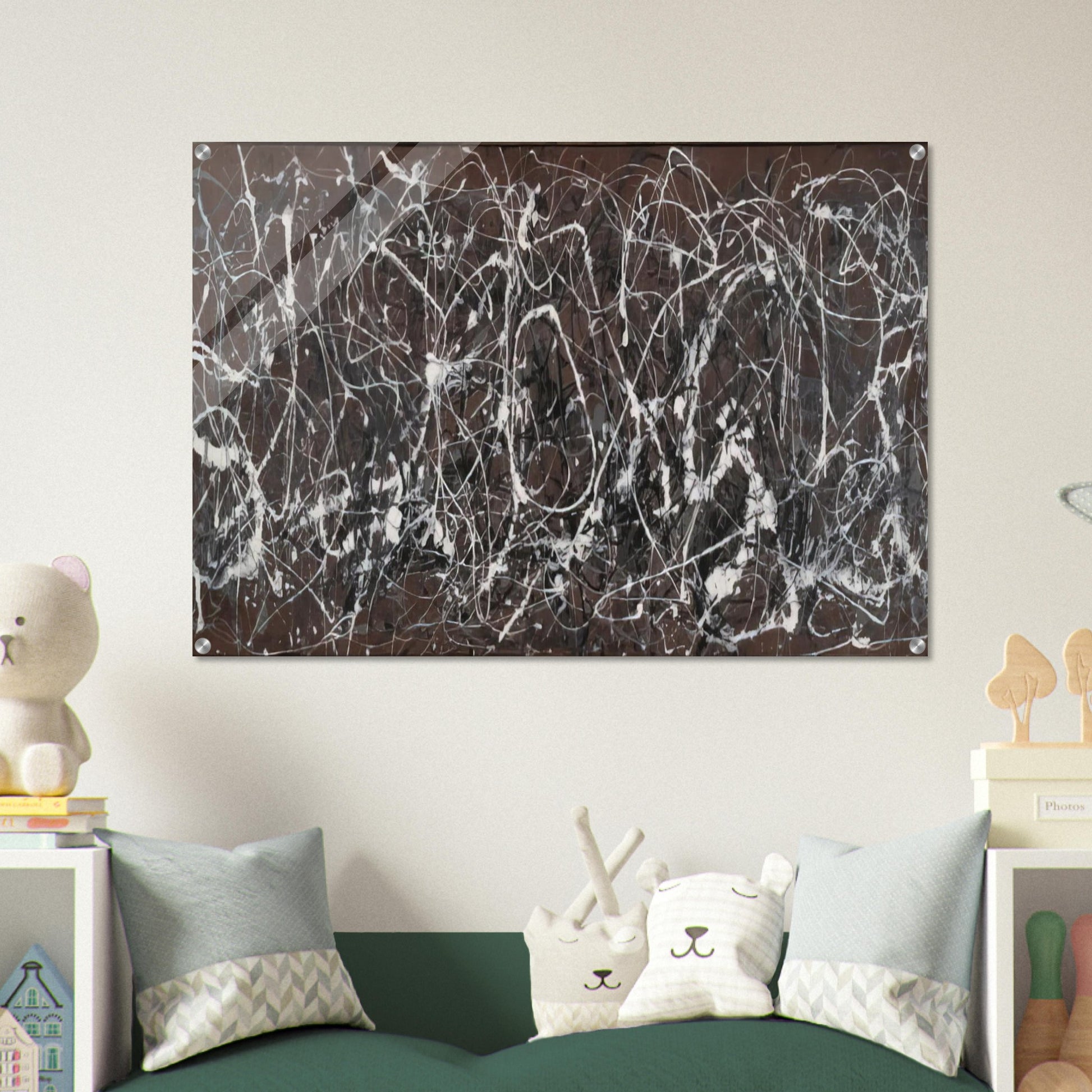 NUMBER 13A ARABESQUE 1948 - Jackson Pollock Acrylic Print - 70x100 cm / 28x40″ inches