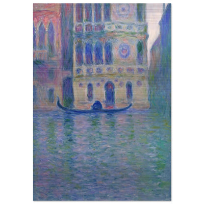 Palazzo Dario 4 - claude monet Brushed Aluminum Print - 70x100 cm / 28x40 inches | claude monet Aluminum Print | claude monet Prints