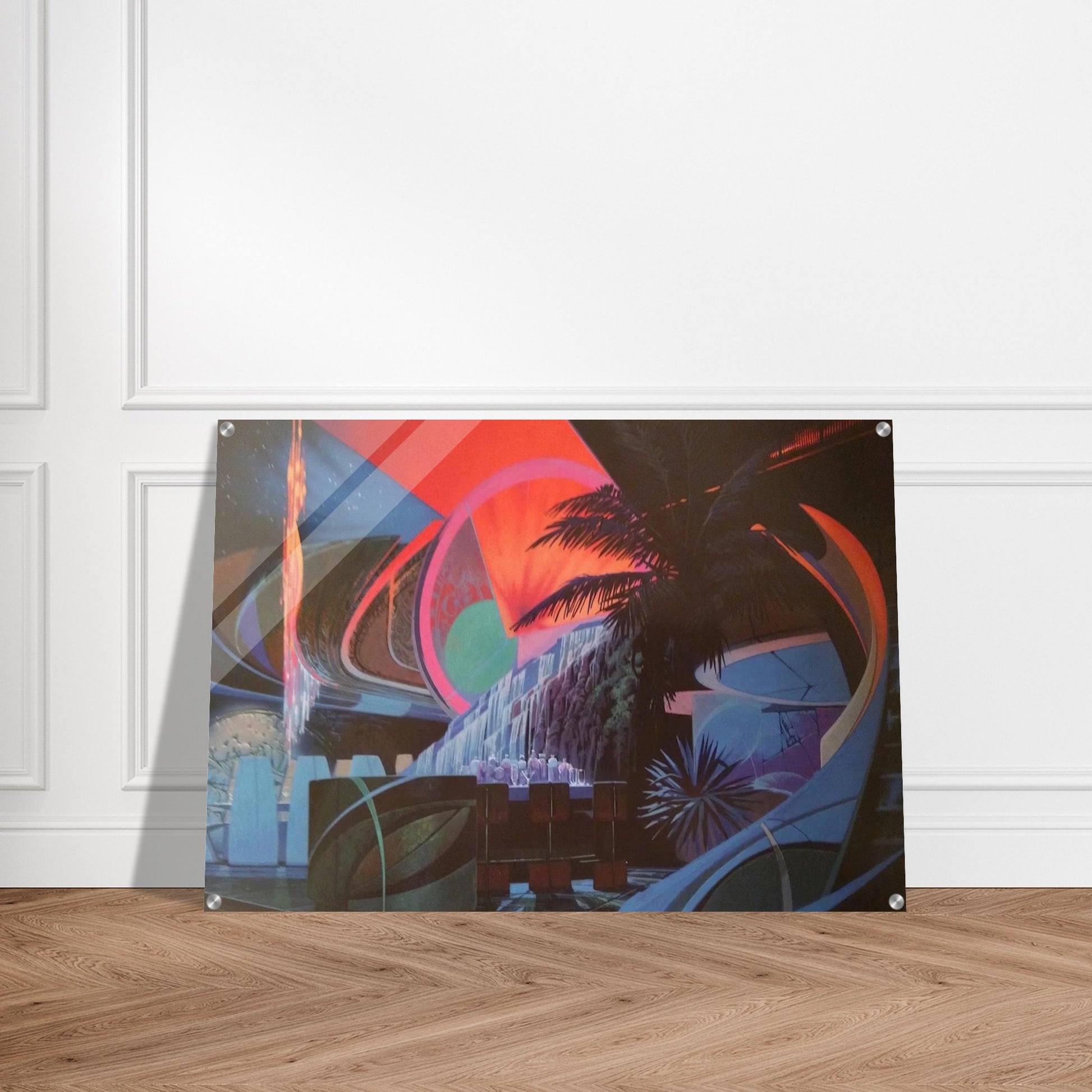 Syd Mead - Syd Mead Acrylic Print - 70x100 cm / 28x40″ inches | Syd Mead Wall Art | Syd Mead Prints