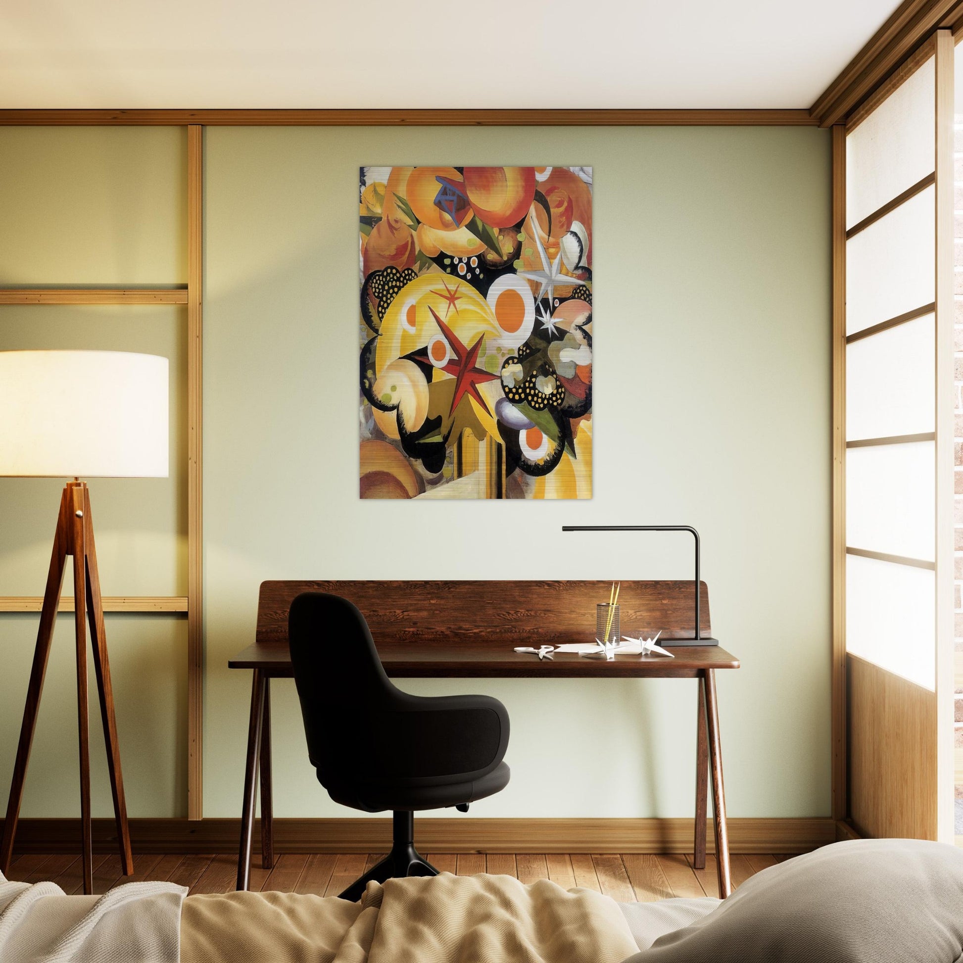 Mazzo di fiori - 1918 - Julius Evola Brushed Aluminum Print - 70x100 cm / 28x40 inches | Julius Evola Aluminum Print | Julius Evola Prints