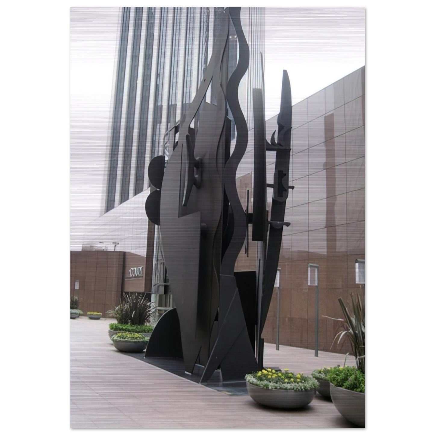 NIGHT SAIL 1983 - Louise Nevelson Brushed Aluminum Print - 70x100 cm / 28x40 inches | Louise Nevelson Aluminum Print | Louise Nevelson Prints