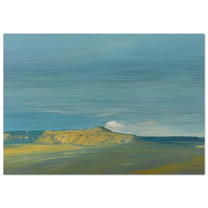 Oraibi, Hopi village, Arizona - Tonalism - Xavier Martinez Brushed Aluminum Print - 70x100 cm / 28x40 inches | Xavier Martinez Aluminum Print | Xavier Martinez Prints