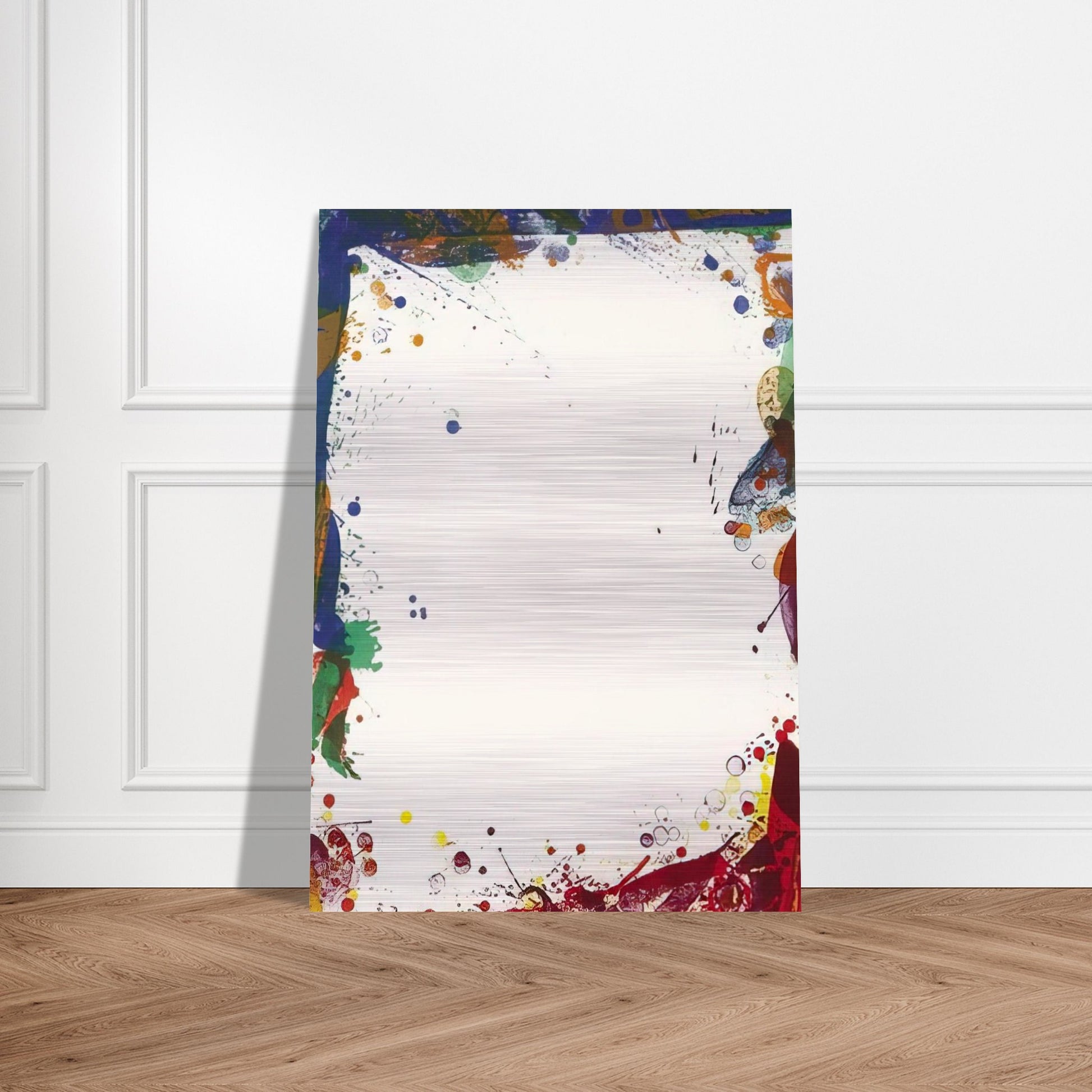 Sulfur Sails - Sam Francis Brushed Aluminum Print - 70x100 cm / 28x40 inches | Sam Francis Aluminum Print | Sam Francis Prints