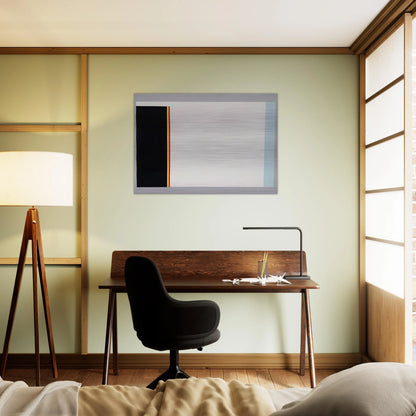 Untitled - 1983 - Gene Davis Brushed Aluminum Print - 70x100 cm / 28x40 inches | Gene Davis Aluminum Print | Gene Davis Prints