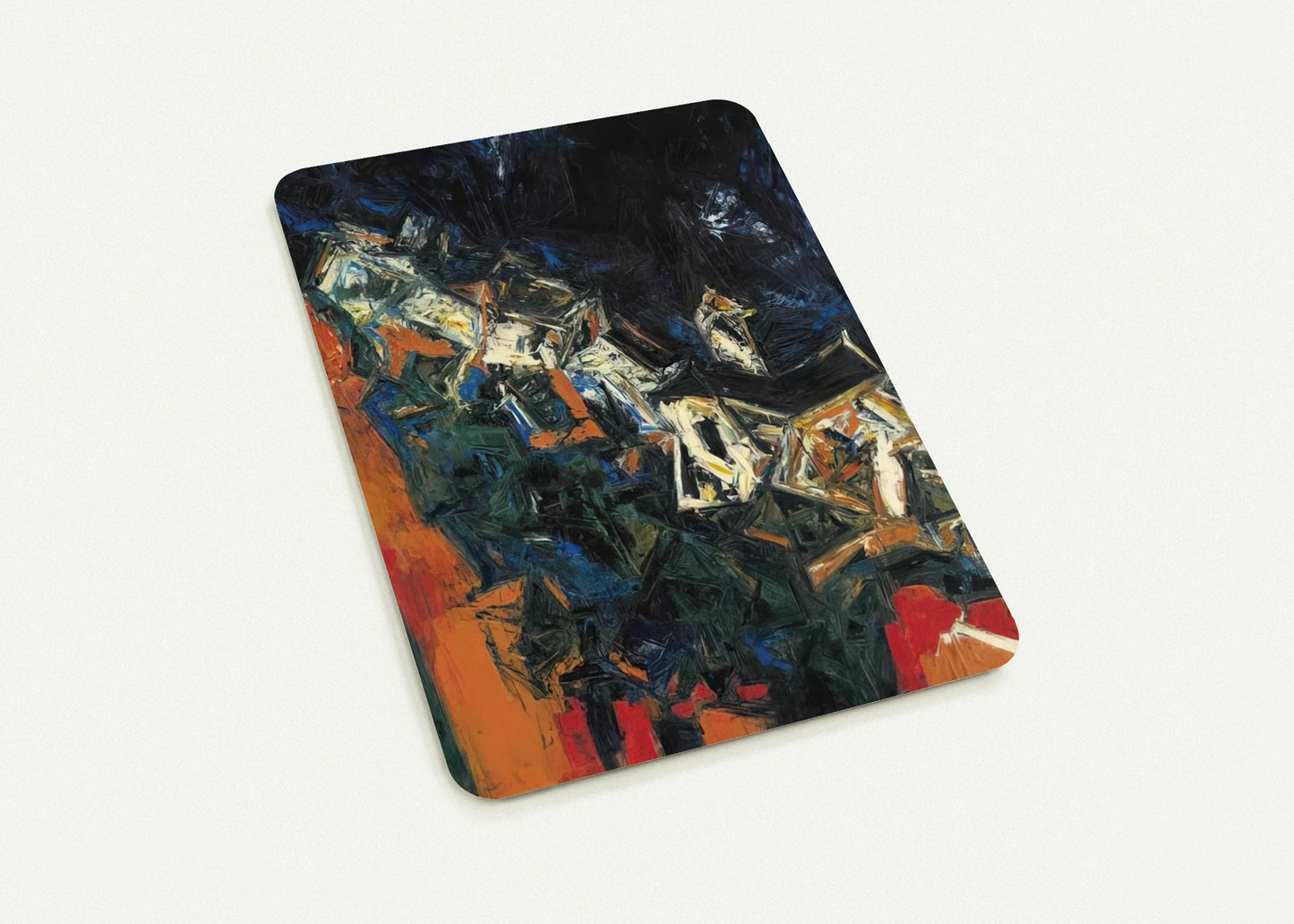 Clocher du Village - 1958 By S. H. Raza Pack of 10 Post Cards | S. H. Raza Post Cards | A6 (10.5 x 14.8 cm) - 4.1 x 5.8 inches