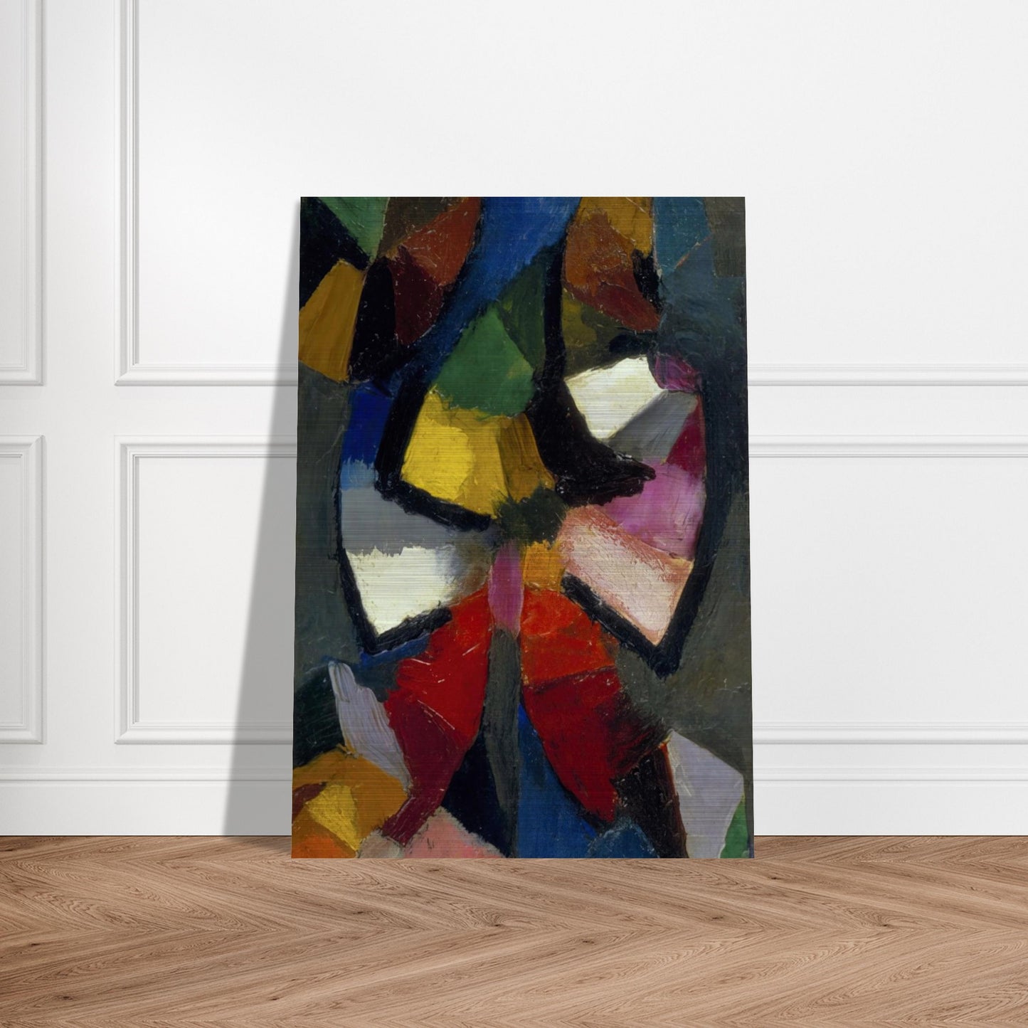 Synchromy No. 6 - 1914 - Morgan Russell Brushed Aluminum Print - 70x100 cm / 28x40 inches | Morgan Russell Aluminum Print | Morgan Russell Prints