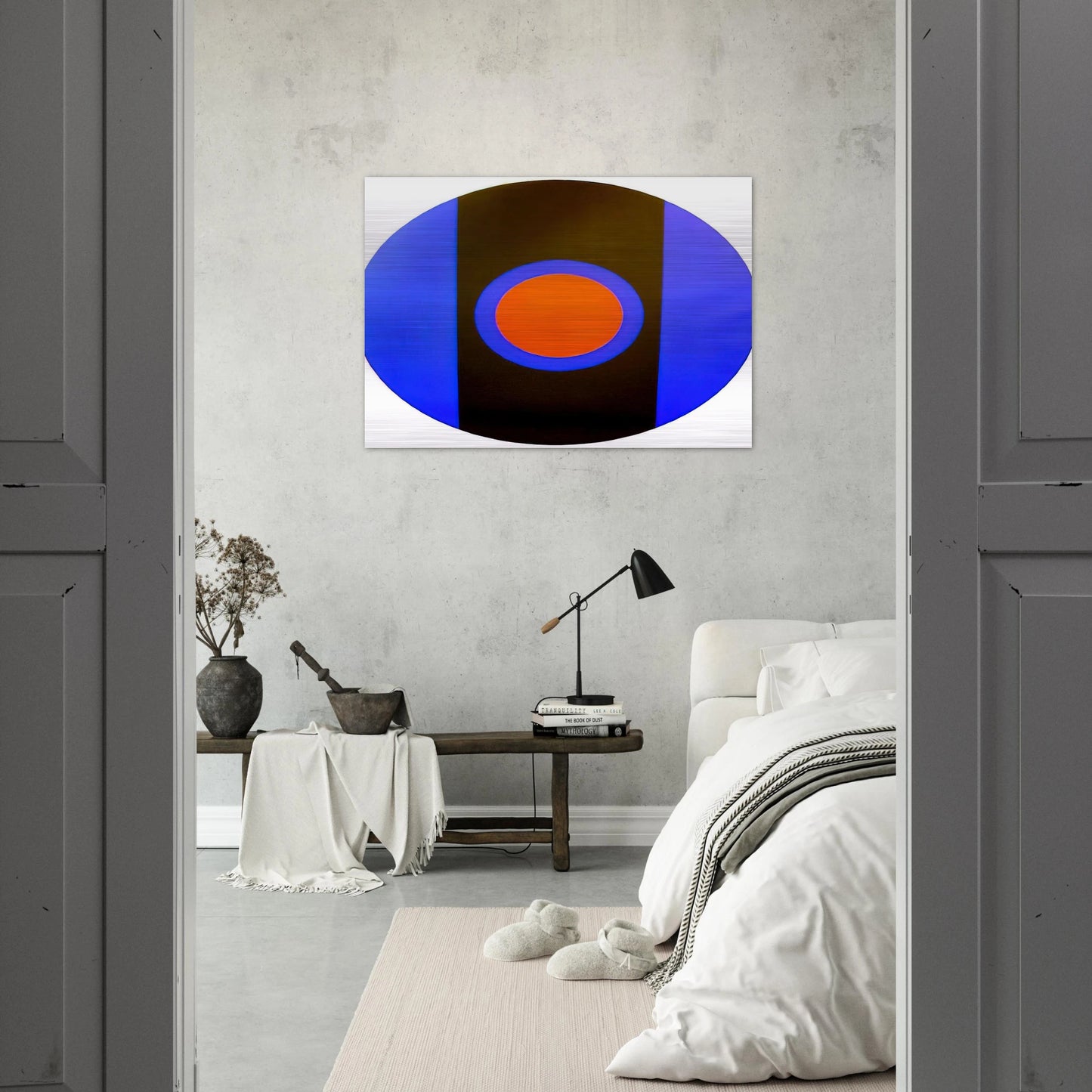 Socrates - 1962 - Alexander Liberman Brushed Aluminum Print - 70x100 cm / 28x40 inches | Alexander Liberman Aluminum Print | Alexander Liberman Prints