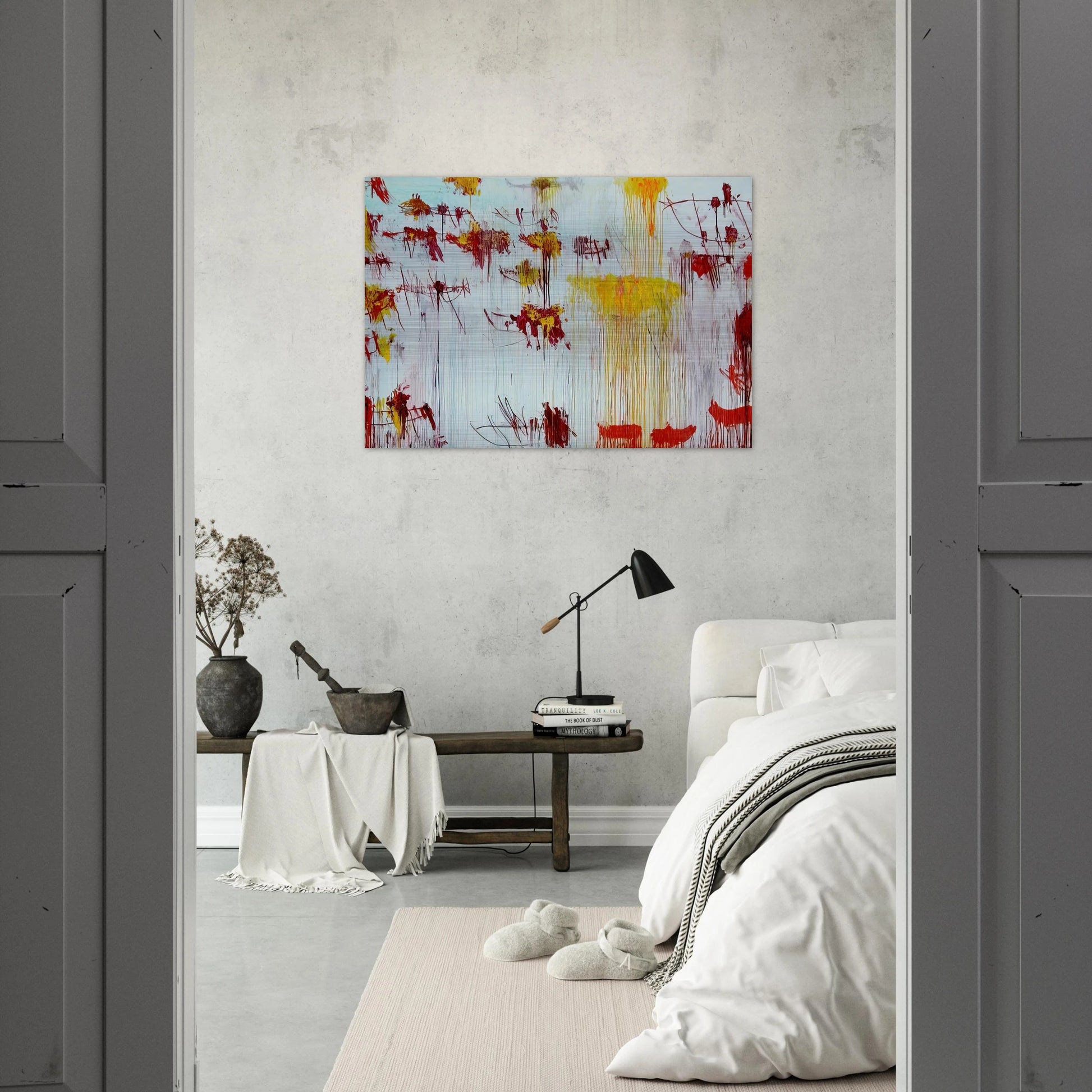 Lepanto, Part X - Cy Twombly Brushed Aluminum Print - 70x100 cm / 28x40 inches | Cy Twombly Aluminum Print | Cy Twombly Prints
