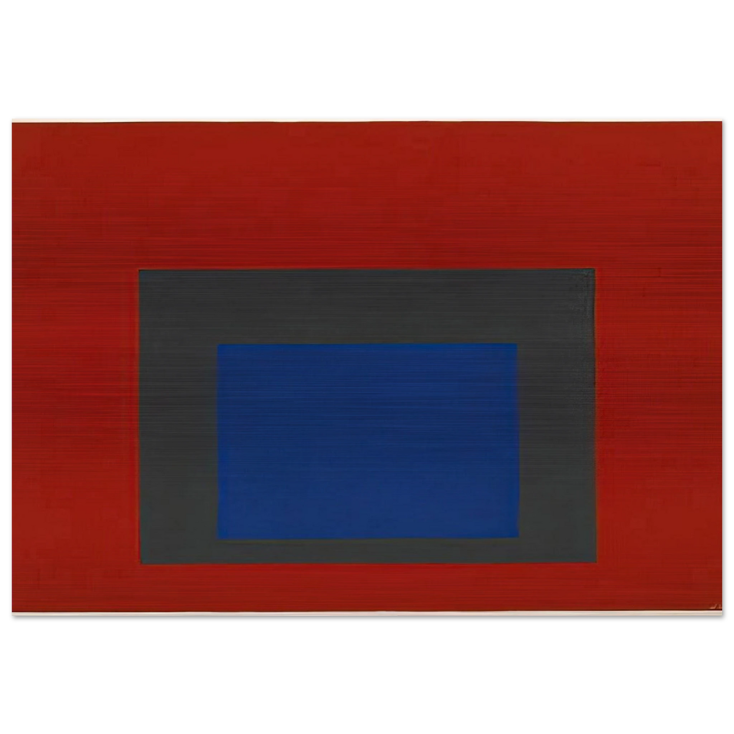 HOMAGE TO THE SQUARE 1950 - Josef Albers Brushed Aluminum Print - 70x100 cm / 28x40 inches | Josef Albers Aluminum Print | Josef Albers Prints