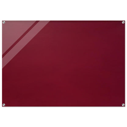 Microchromie 71, ZL Fushia - Fernand Leduc Acrylic Print - 70x100 cm / 28x40″ inches