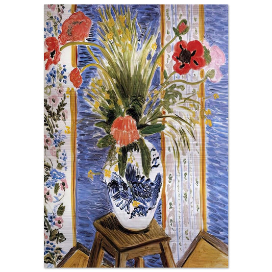 POPPIES - Henri Matisse Brushed Aluminum Print - 70x100 cm / 28x40 inches | Henri Matisse Aluminum Print | Henri Matisse Prints