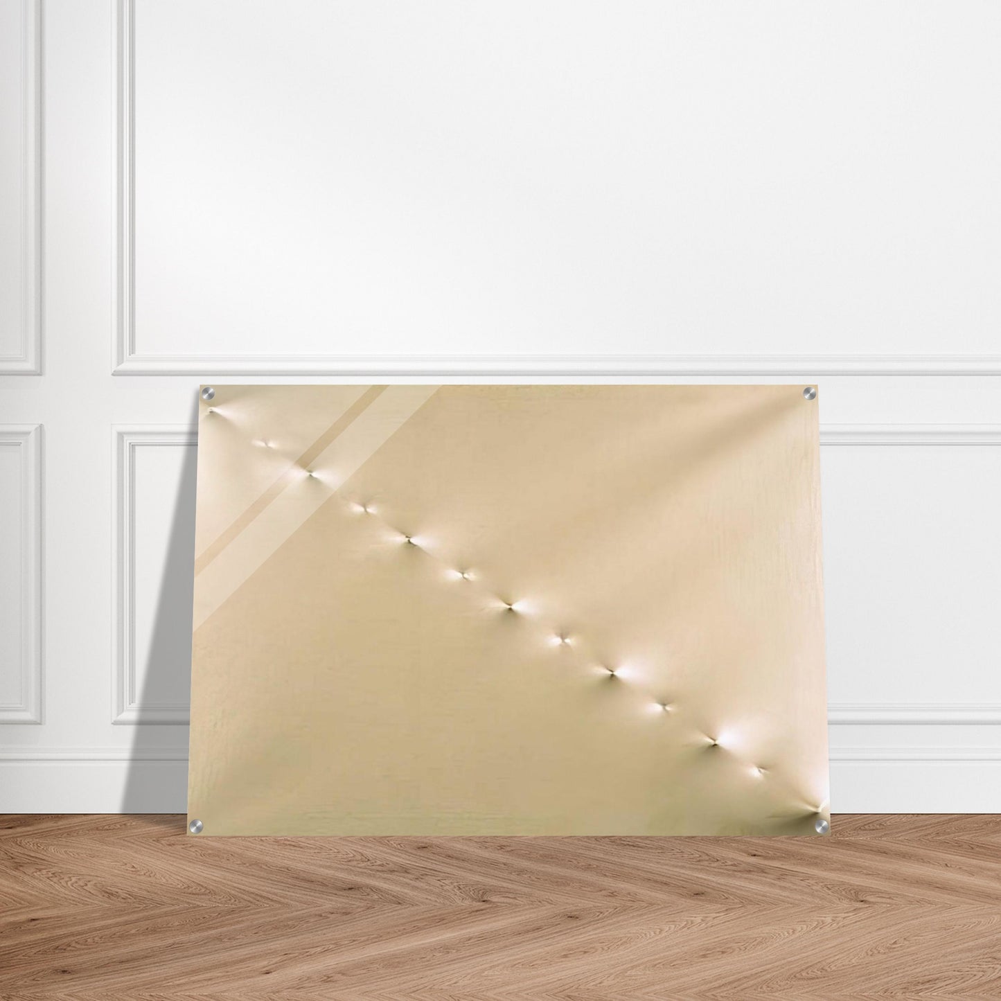 Untitled - Spatialism - Enrico Castellani Acrylic Print - 70x100 cm / 28x40″ inches