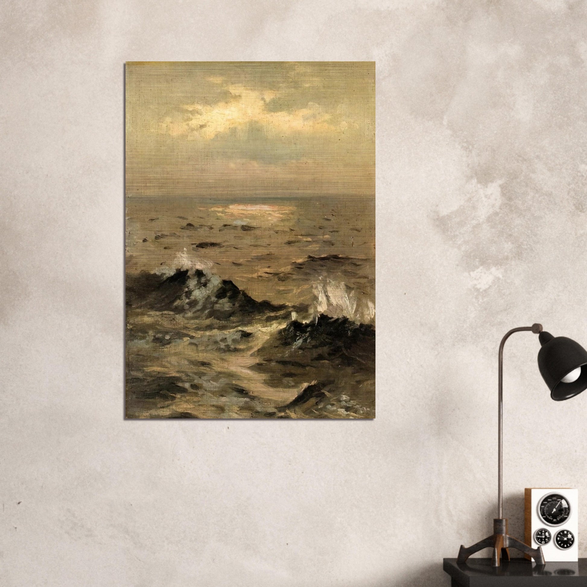 Seascape - John Singer Sargent Brushed Aluminum Print - 70x100 cm / 28x40 inches | John Singer Sargent Aluminum Print | John Singer Sargent Prints