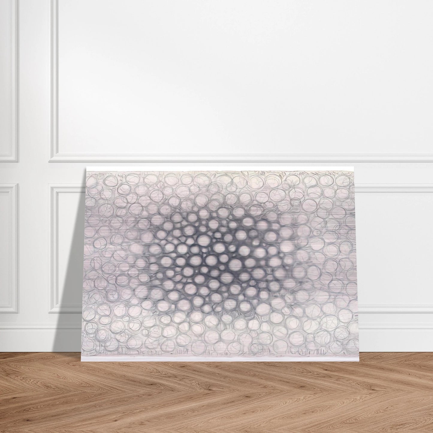 Light Gathers to the Question of No - 1979 - Richard Pousette-Dart Brushed Aluminum Print - 70x100 cm / 28x40 inches | Richard Pousette-Dart Aluminum Print | Richard Pousette-Dart Prints