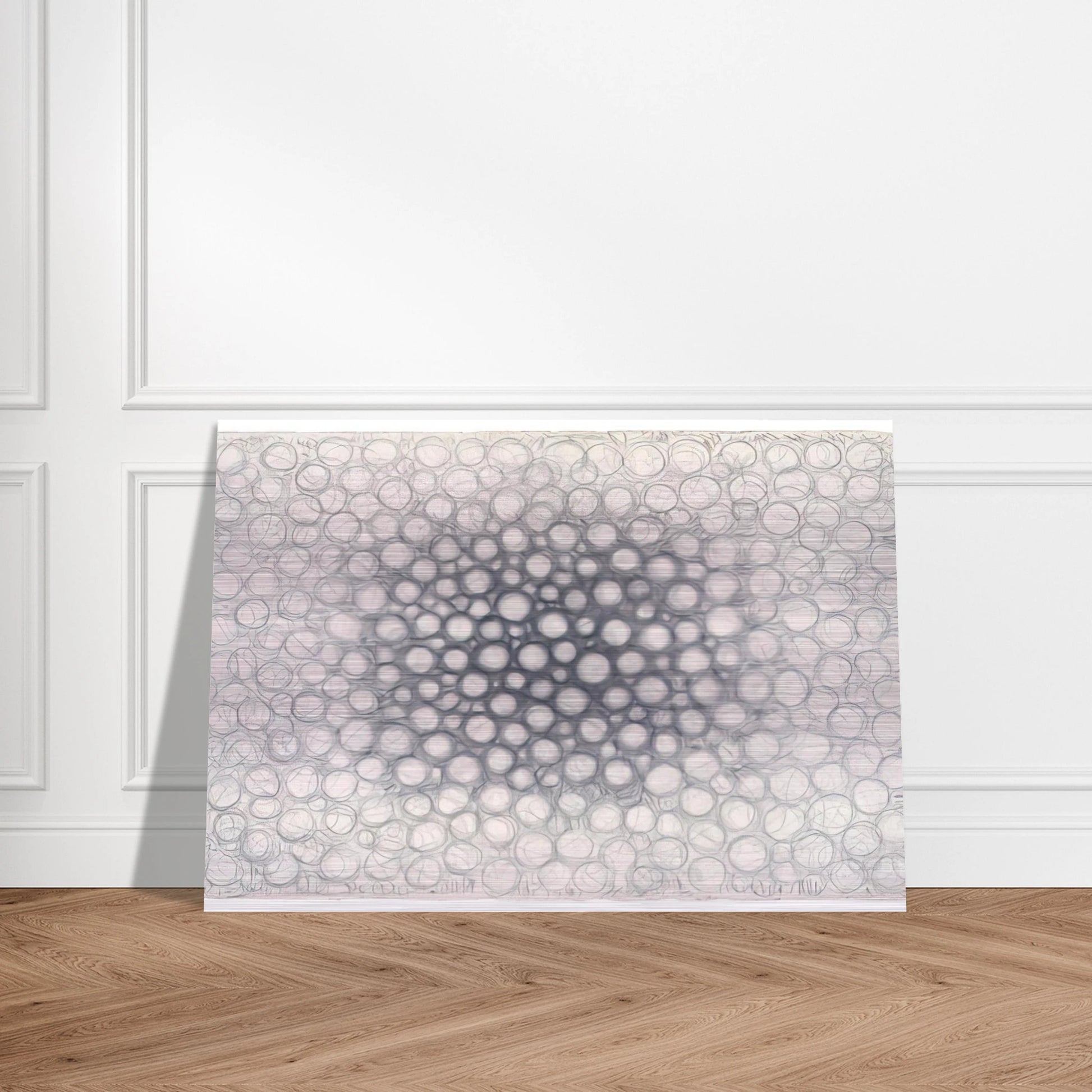 Light Gathers to the Question of No - 1979 - Richard Pousette-Dart Brushed Aluminum Print - 70x100 cm / 28x40 inches | Richard Pousette-Dart Aluminum Print | Richard Pousette-Dart Prints