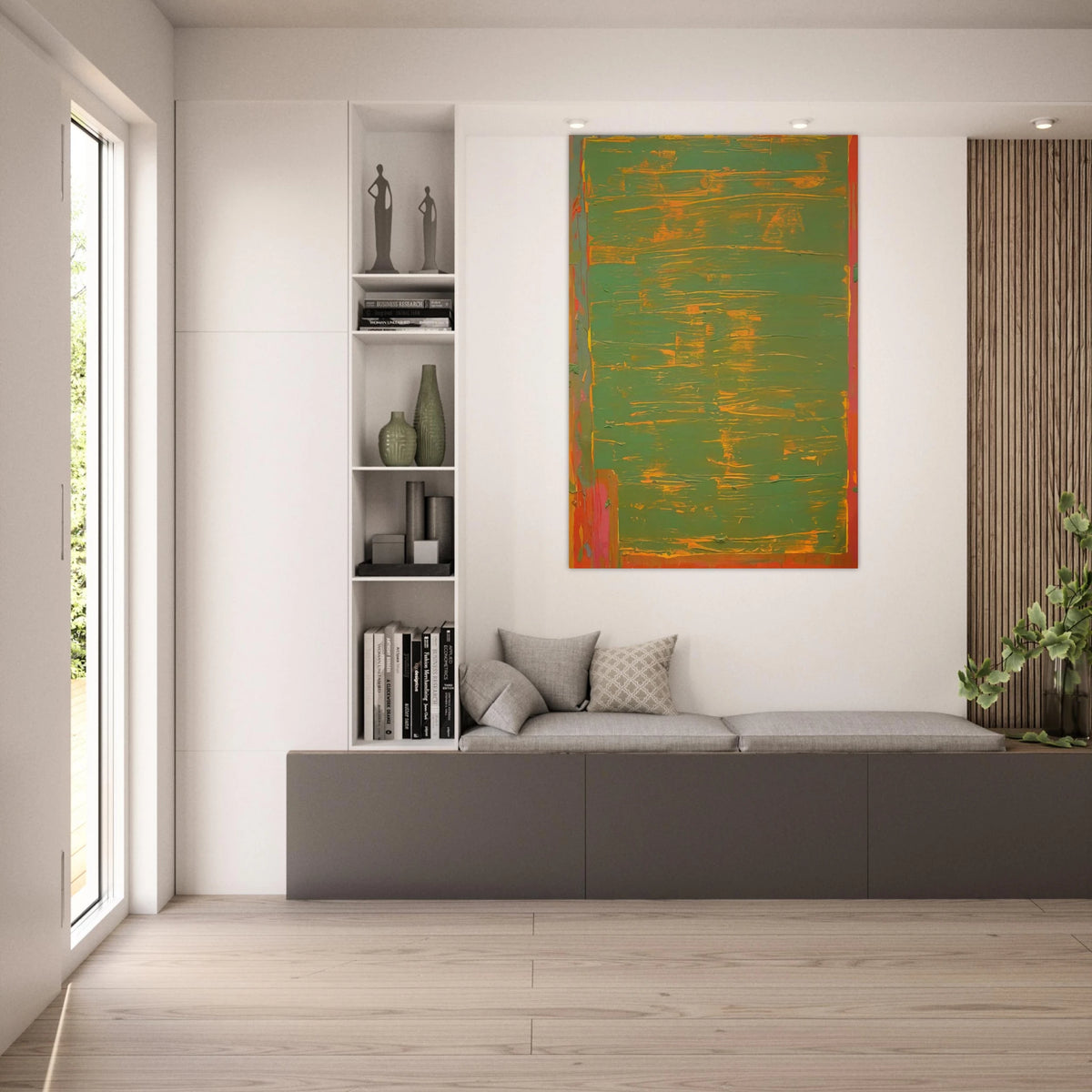 22.8.74 - 1974 - John Hoyland Art Prints - 100x150 cm / 40x60″ inches | John Hoyland Poster | John Hoyland Prints