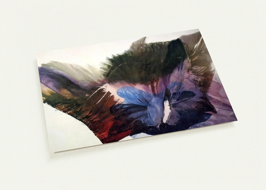 Phenomena Over the Cusp - 1961 By Paul Jenkins Pack of 10 Post Cards | Paul Jenkins Post Cards | A6 (10.5 x 14.8 cm) - 4.1 x 5.8 inches