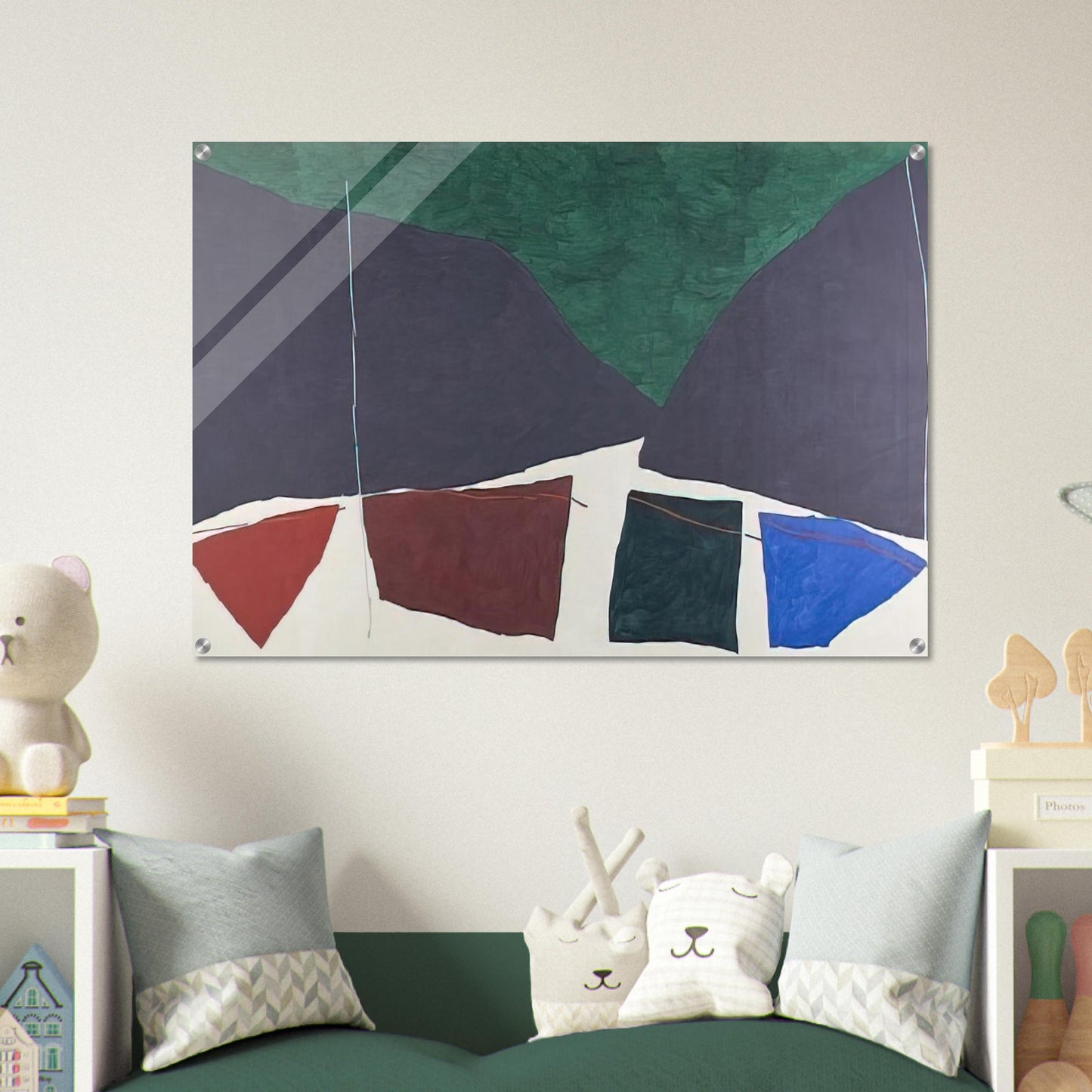 Untitled - 1982 - Ray Parker Acrylic Print - 70x100 cm / 28x40″ inches