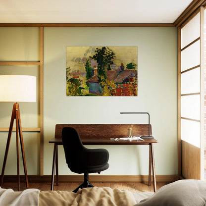 LANDSCAPE 1904 - Henri Matisse Brushed Aluminum Print - 70x100 cm / 28x40 inches | Henri Matisse Aluminum Print | Henri Matisse Prints
