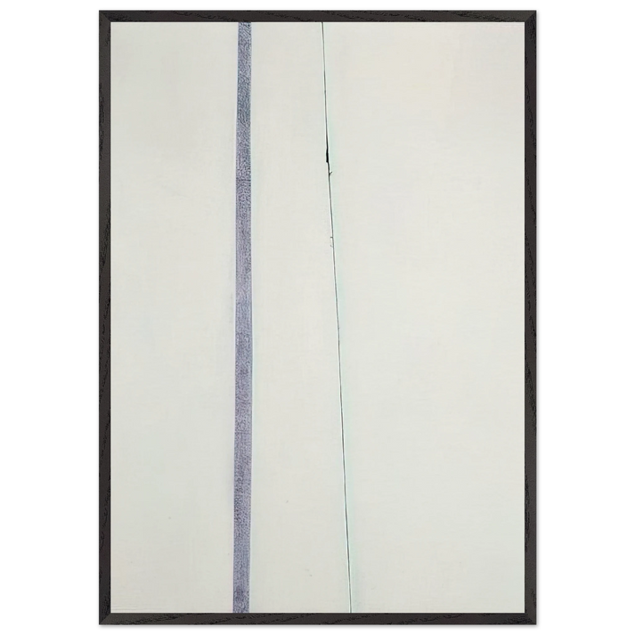 Washington DC 1 - 1971 N1 - Edward Corbett 70x100 cm / 28x40 inches Framed Art Print – Black Wooden Frame