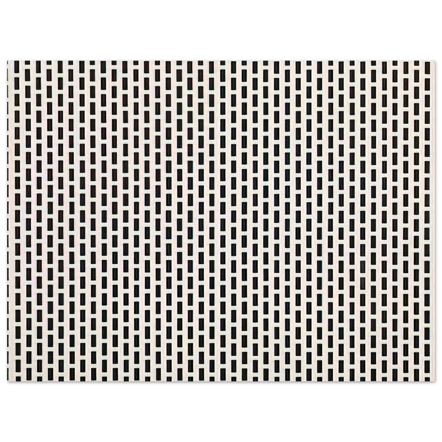 Francois Morellet - 2 trames de carrÃ©s1 trame de tirets - 1975  75x100 cm / 30x40inches Fine Art Poster