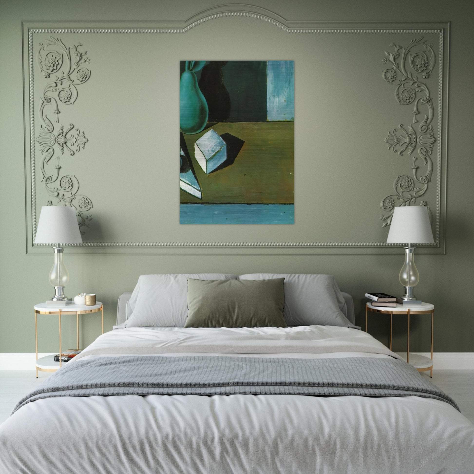 STILL LIFE 5 - Salvador Dali Brushed Aluminum Print - 70x100 cm / 28x40 inches | Salvador Dali Aluminum Print | Salvador Dali Prints