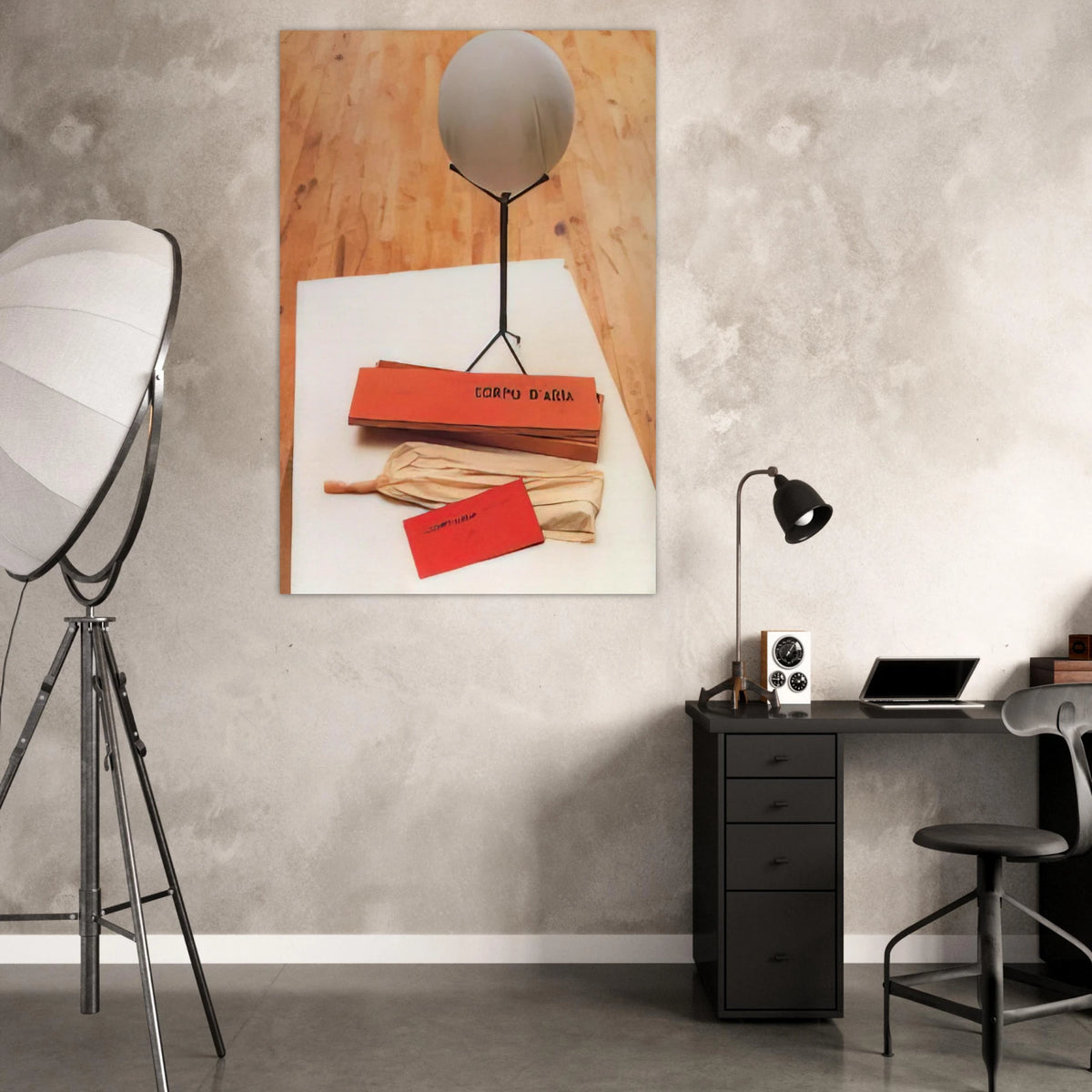 Body of Air - Piero Manzoni Art Prints - 100x150 cm / 40x60″ inches | Piero Manzoni Poster | Piero Manzoni Prints