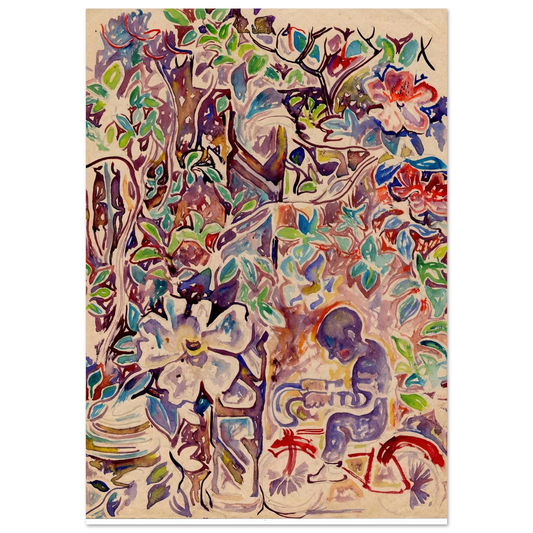 Walter Inglis Anderson - Walter Anderson Wall art - 13x18 cm / 5x7 inches - Fine Art Poster-canvas - -