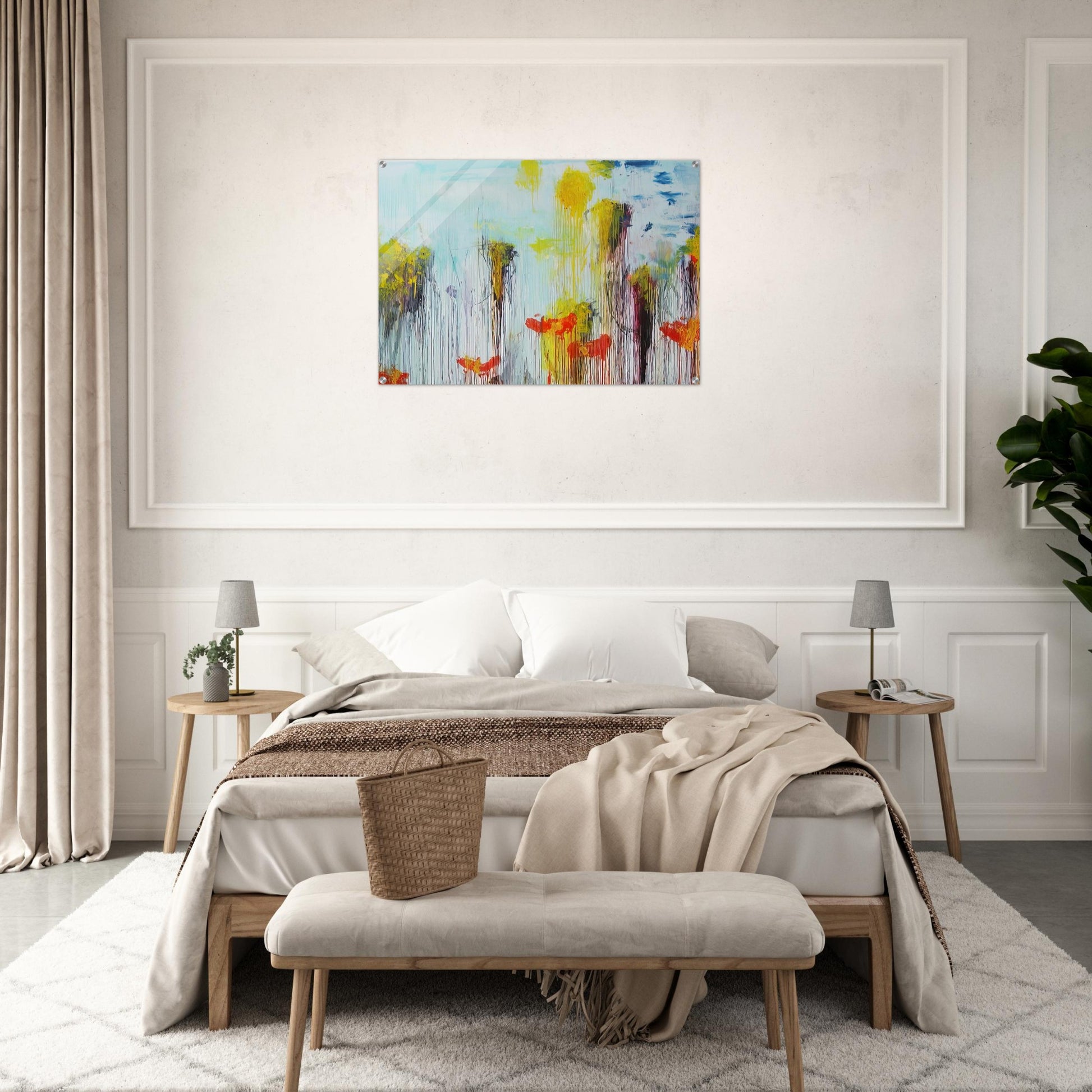 Lepanto, Part VII - Cy Twombly Acrylic Print - 70x100 cm / 28x40″ inches