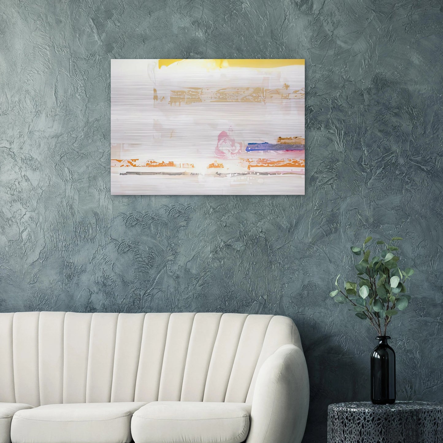 Snow Basin, 1990- - Helen Frankenthaler Brushed Aluminum Print - 70x100 cm / 28x40 inches | Helen Frankenthaler Aluminum Print | Helen Frankenthaler Prints