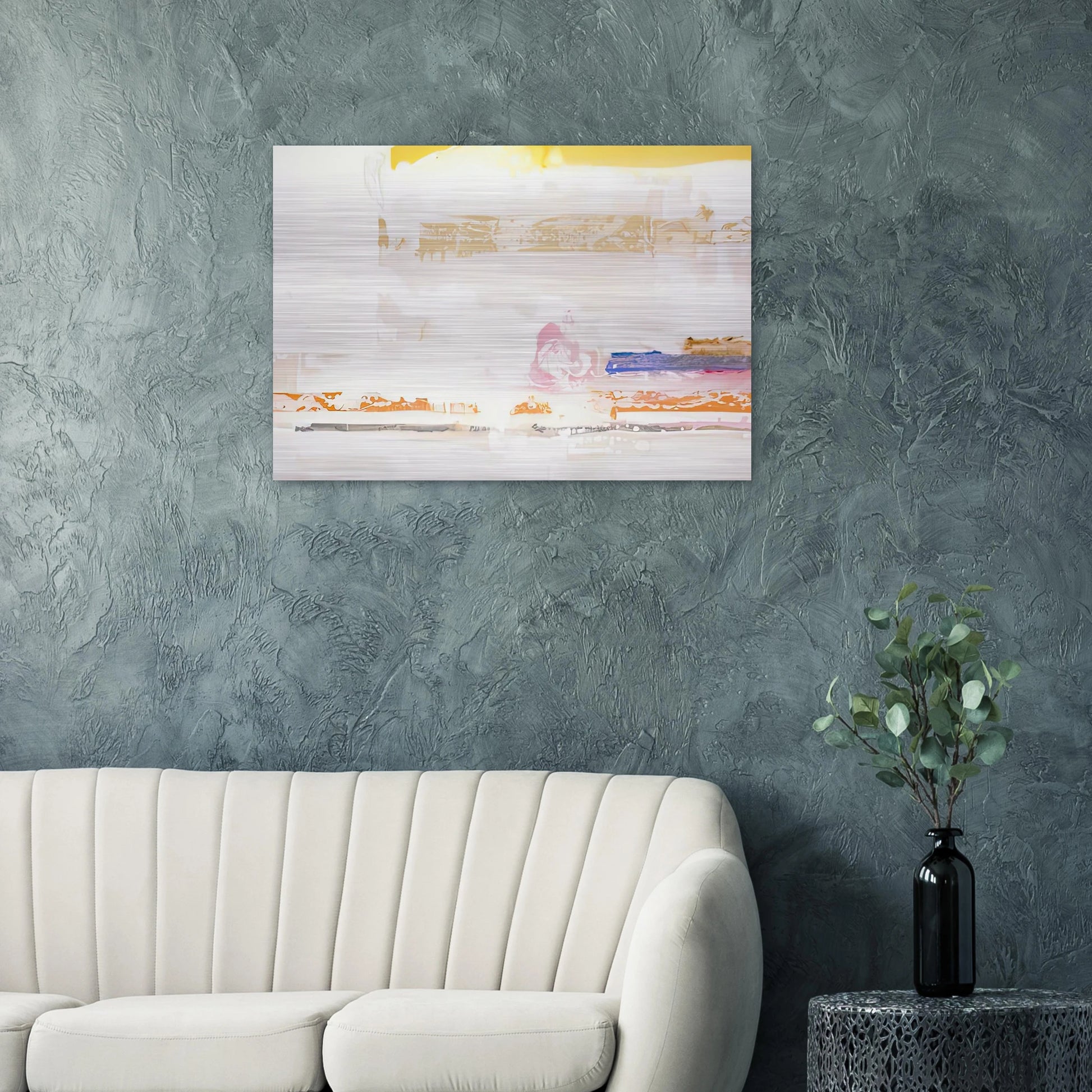 Snow Basin, 1990- - Helen Frankenthaler Brushed Aluminum Print - 70x100 cm / 28x40 inches | Helen Frankenthaler Aluminum Print | Helen Frankenthaler Prints
