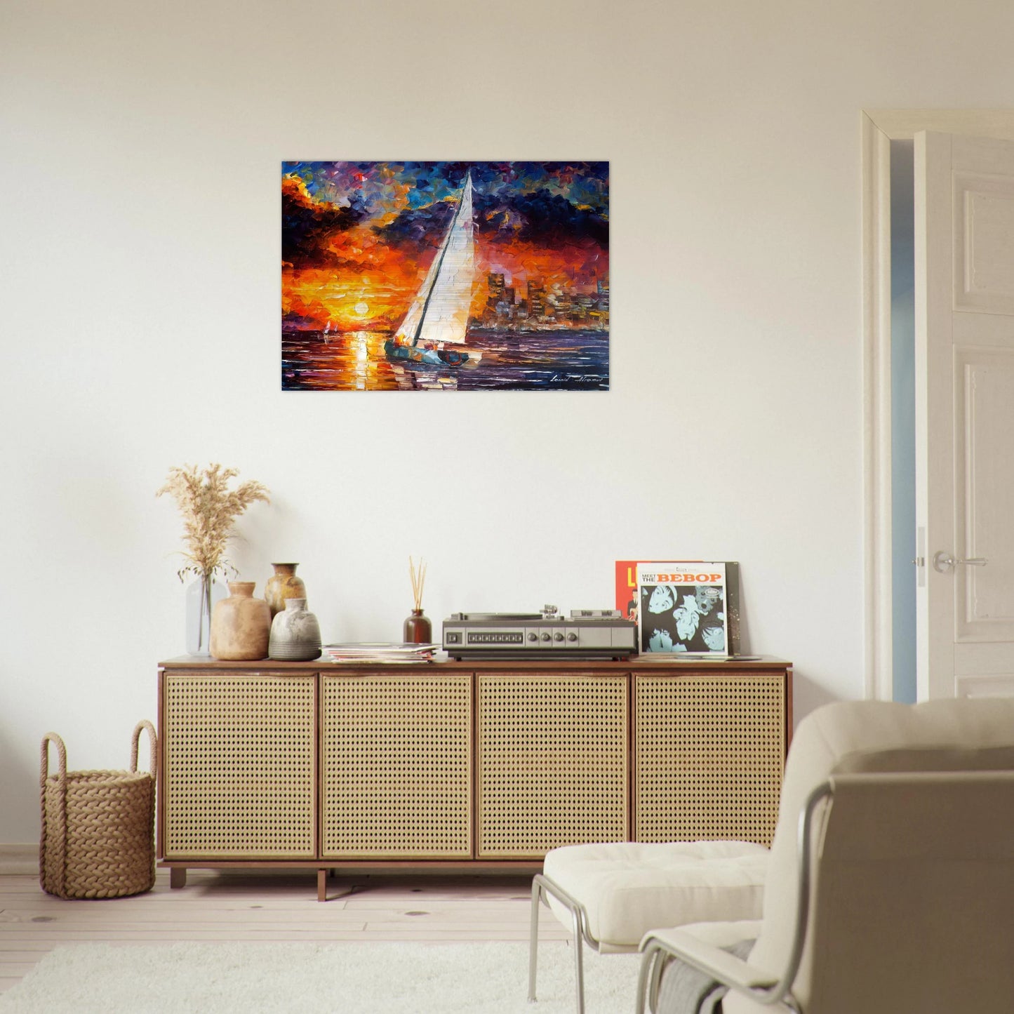 Leonid Afremov - Leonid Afremov Brushed Aluminum Print - 70x100 cm / 28x40 inches | Leonid Afremov Aluminum Print | Leonid Afremov Prints