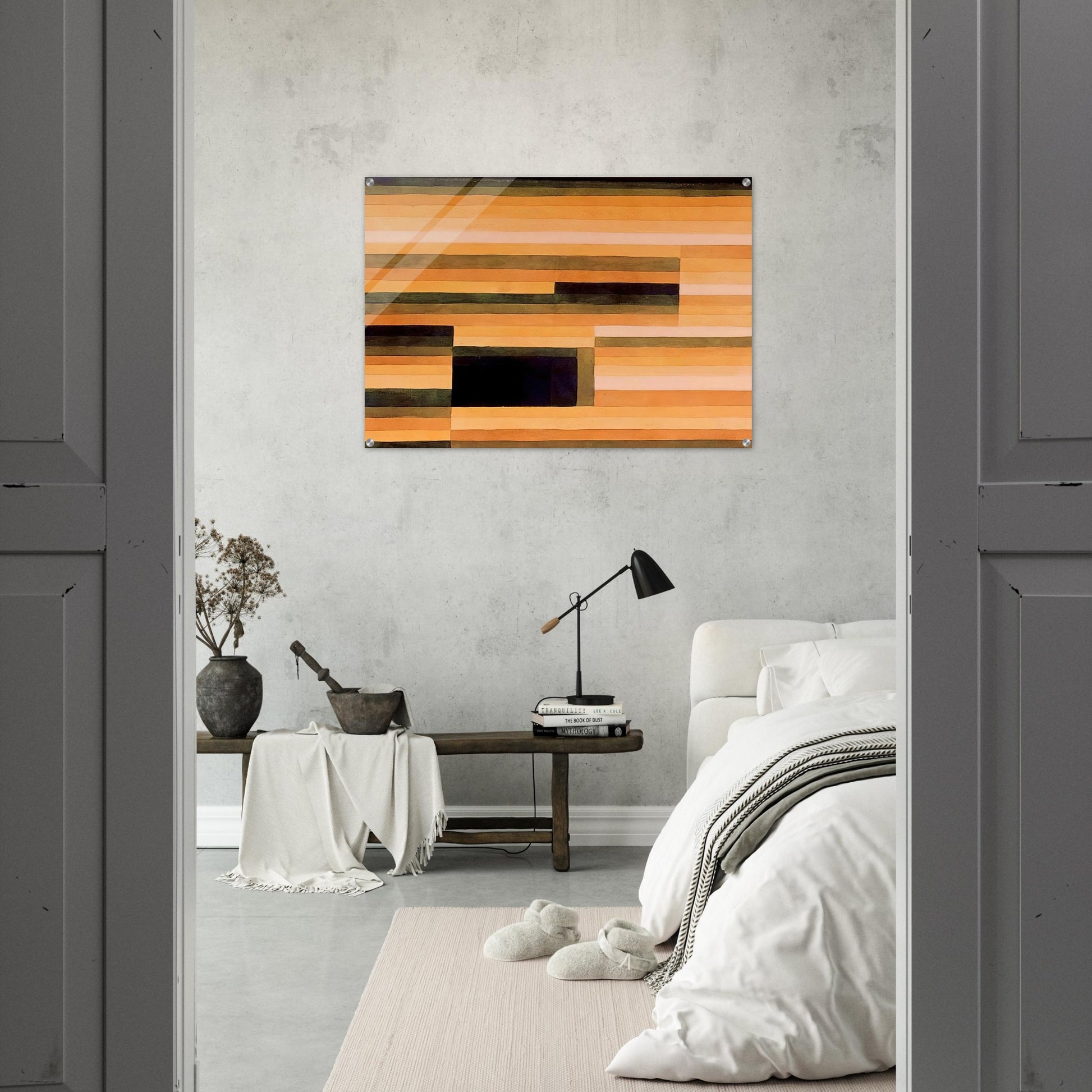 ROCK CHAMBER 1929 - Paul Klee Acrylic Print - 70x100 cm / 28x40″ inches